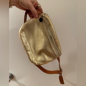 Clare V Gold Waist Bag